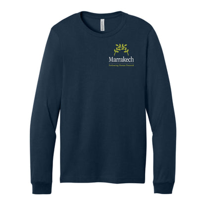 Marrakech Cotton Long Sleeve Logowear Marrakech Navy Ladies S