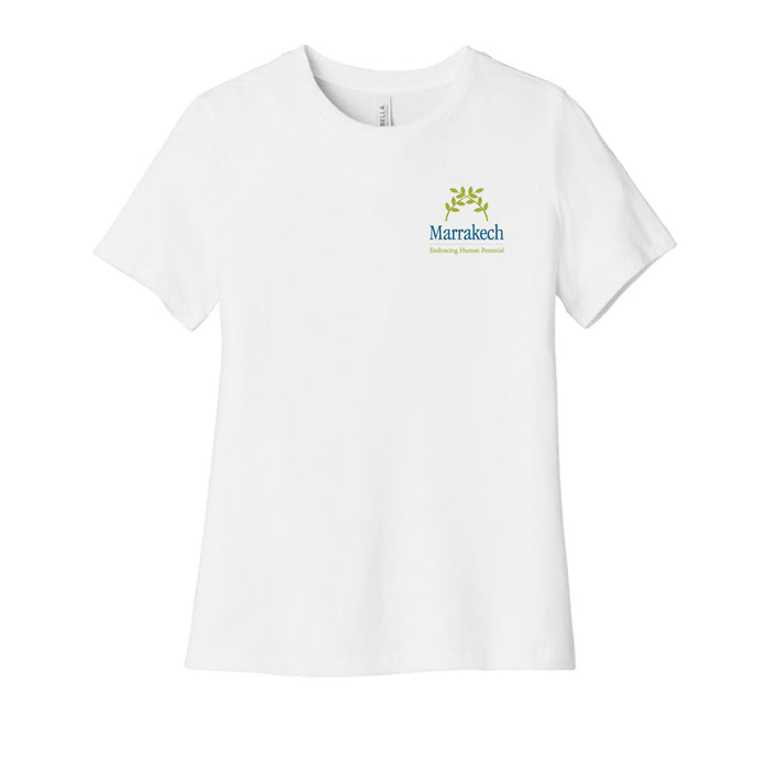 Marrakech Cotton Short Sleeve Logowear Marrakech White Ladies S
