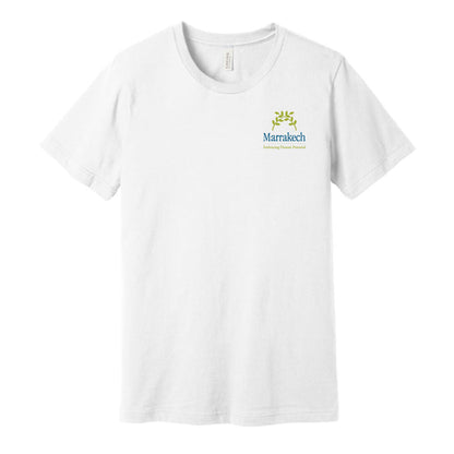 Marrakech Cotton Short Sleeve Logowear Marrakech White Mens S