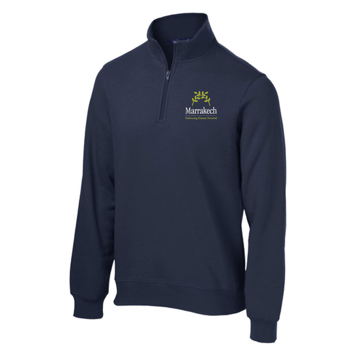 Marrakech Quarter Zip Sweatshirt Logowear Marrakech Navy Mens S