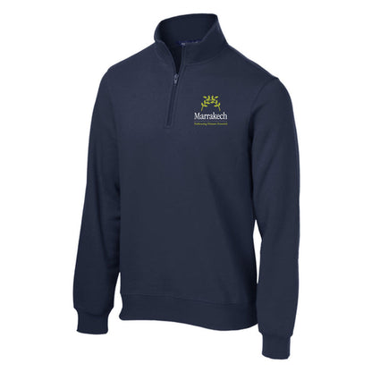 Marrakech Quarter Zip Sweatshirt Logowear Marrakech Navy Mens S