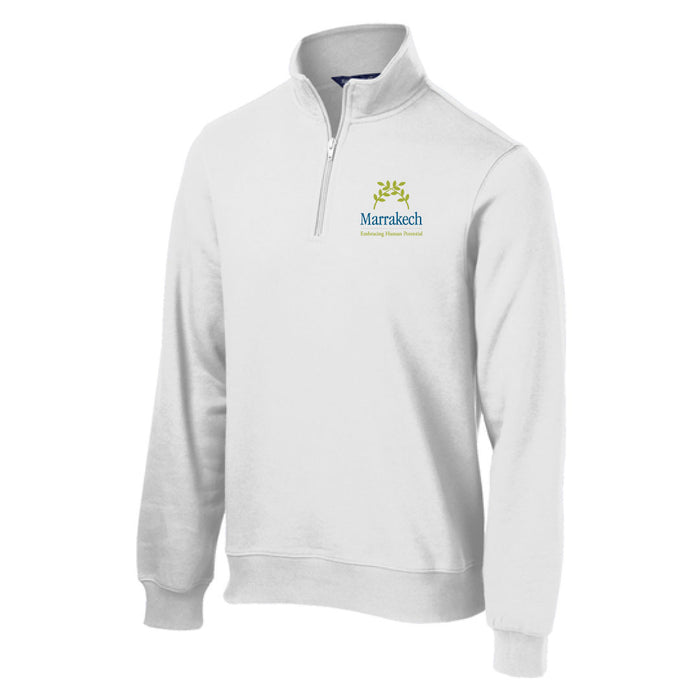 Marrakech Quarter Zip Sweatshirt Logowear Marrakech White Mens S