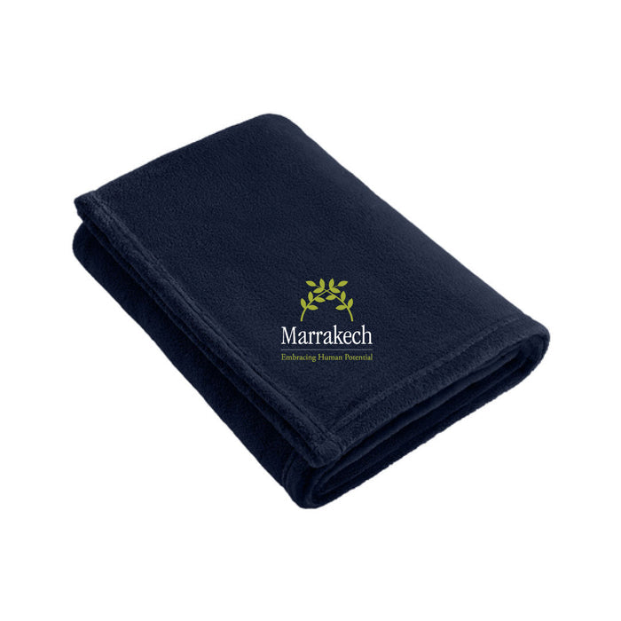 Marrakech Ultra Plush Blanket Logowear Marrakech Navy