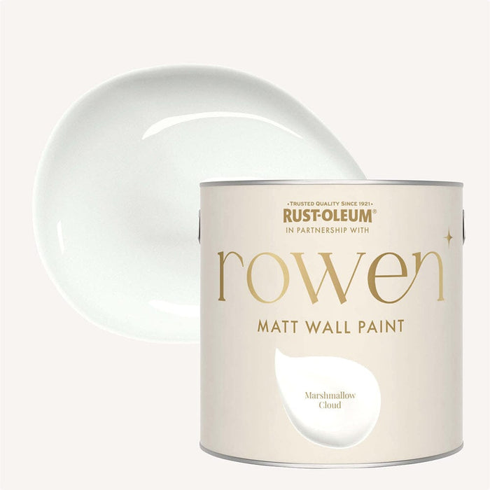 Marshmallow Cloud White Walls & Ceilings Washable Flat Matt Paint - 2.5L Home Improvement