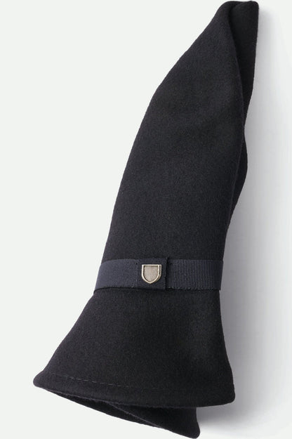 Messer Packable Fedora - Black/Black