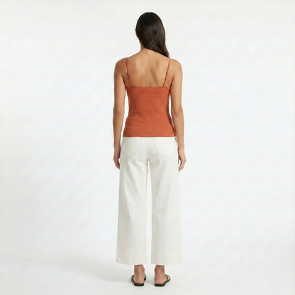 Shirred Front Cami