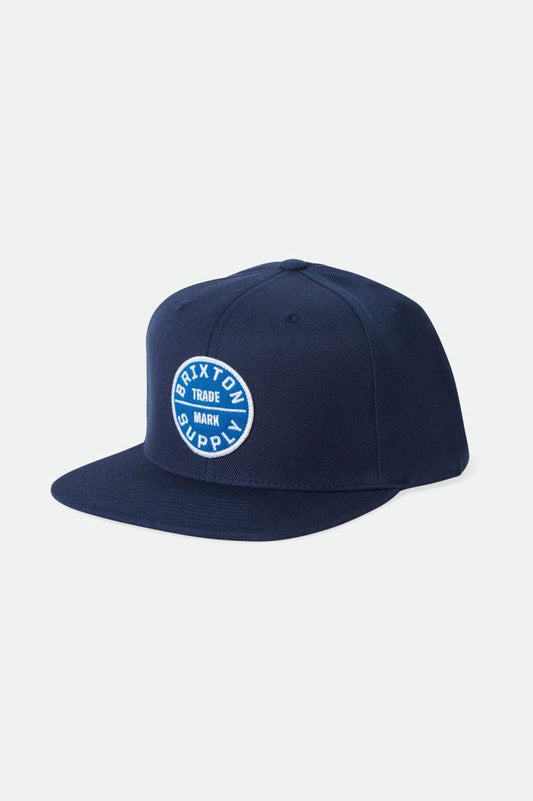 Oath III Snapback - Washed Navy/Washed Navy