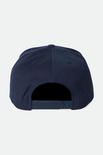 Oath III Snapback - Washed Navy/Washed Navy