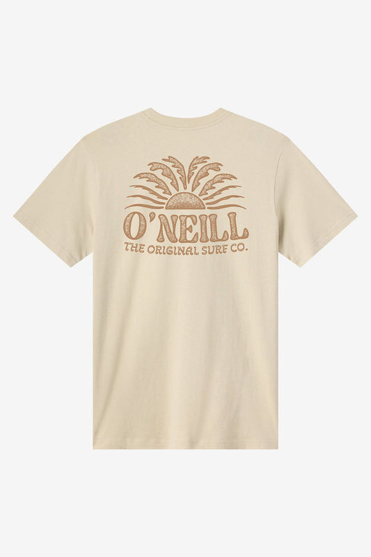 O'Neill Men's Burst Classic Tee Apparel O'Neill Lite Khaki Small