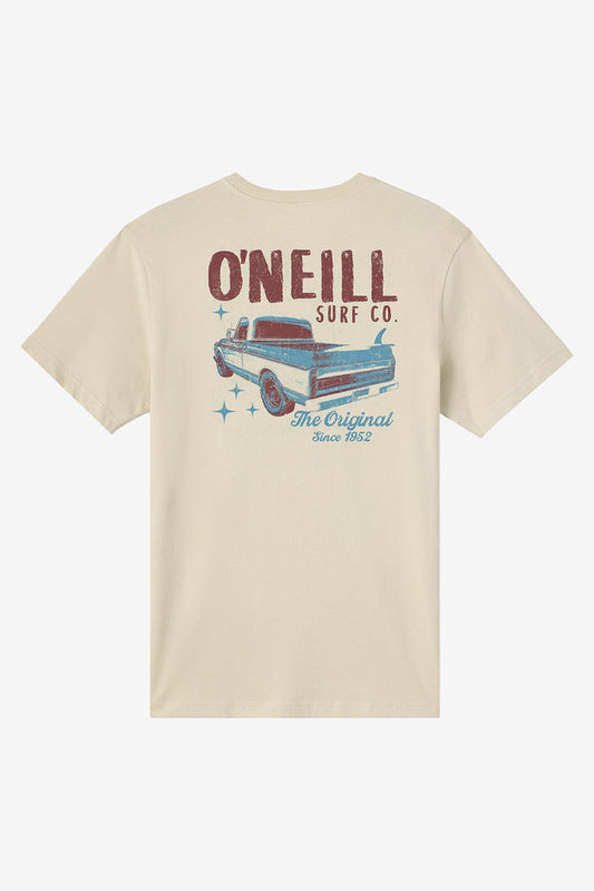 O'Neill Men's Open Road Classic Tee Apparel O'Neill Light Khaki Small