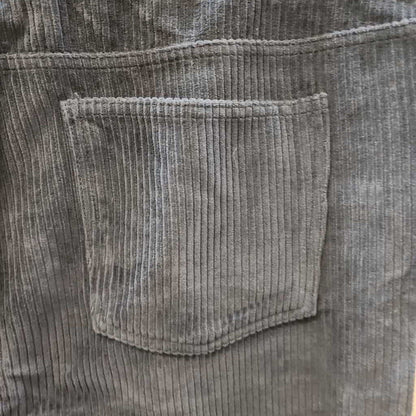 Pants: Straight Leg Petite Corduroy