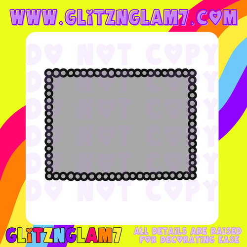 Pearl Bubble Frame Silicone Mold