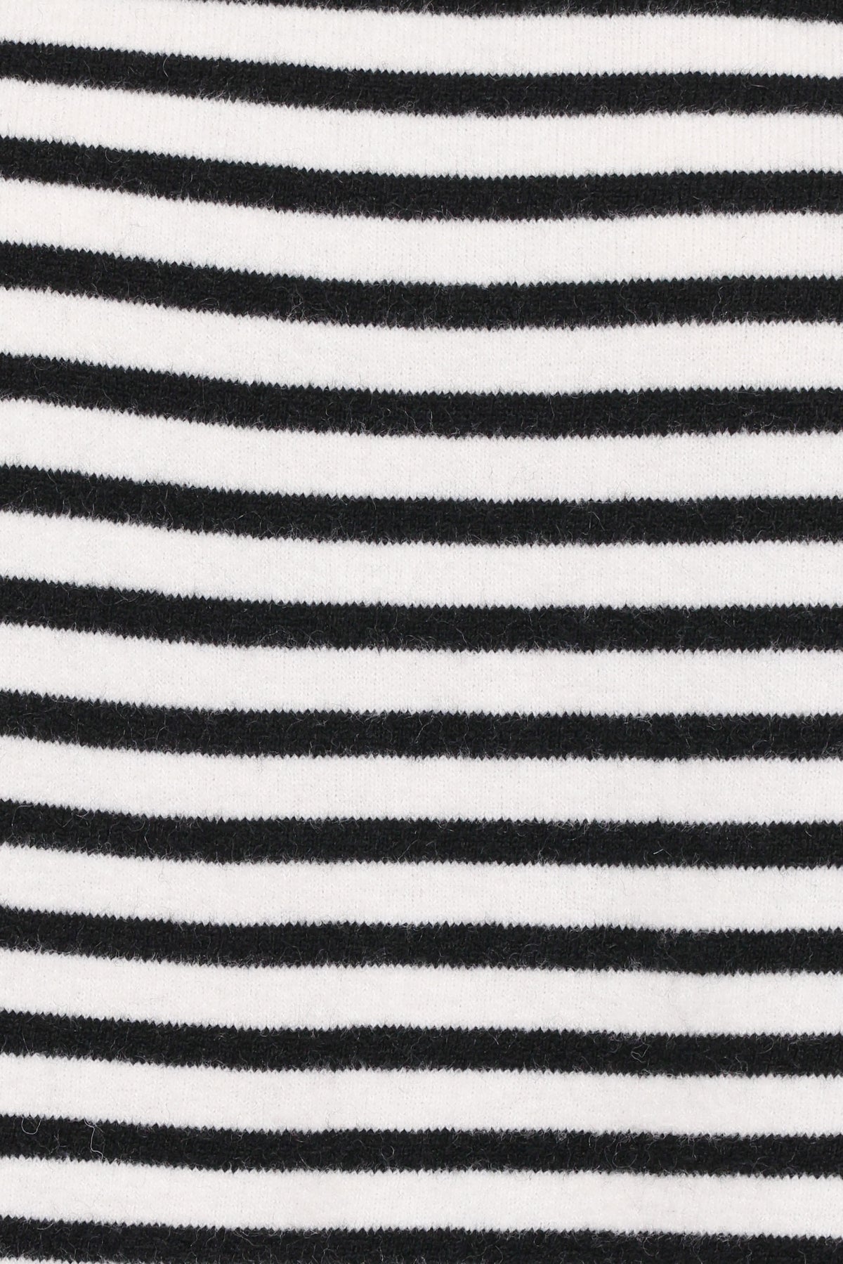 Ceres Knitted Tee - Black/White