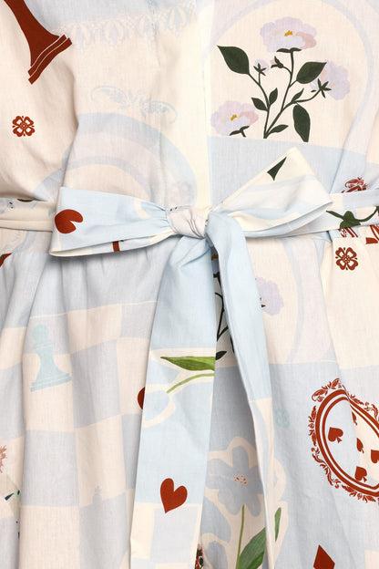 Luisa Romper - Blue Floral