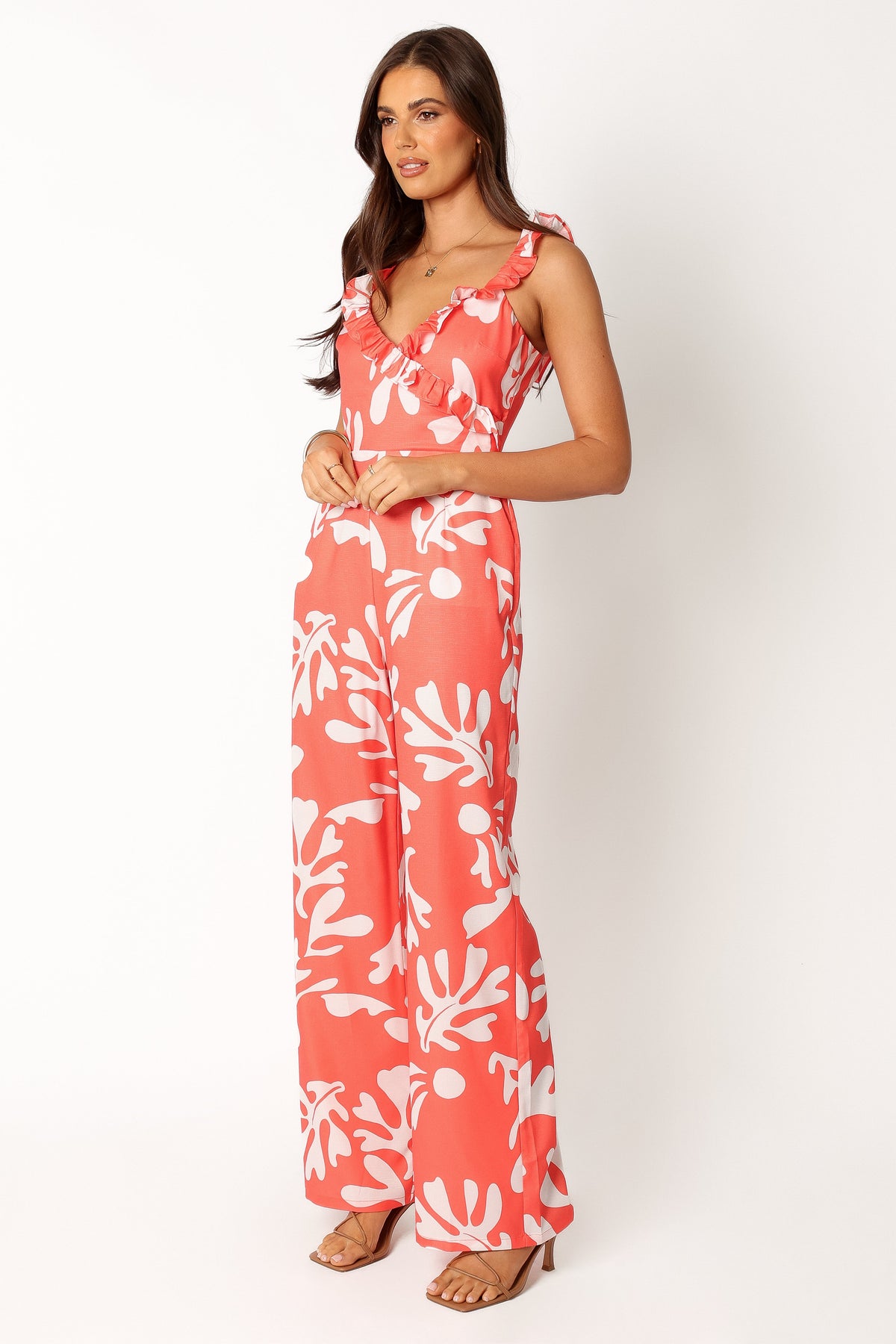 Payton Jumpsuit - Melon White