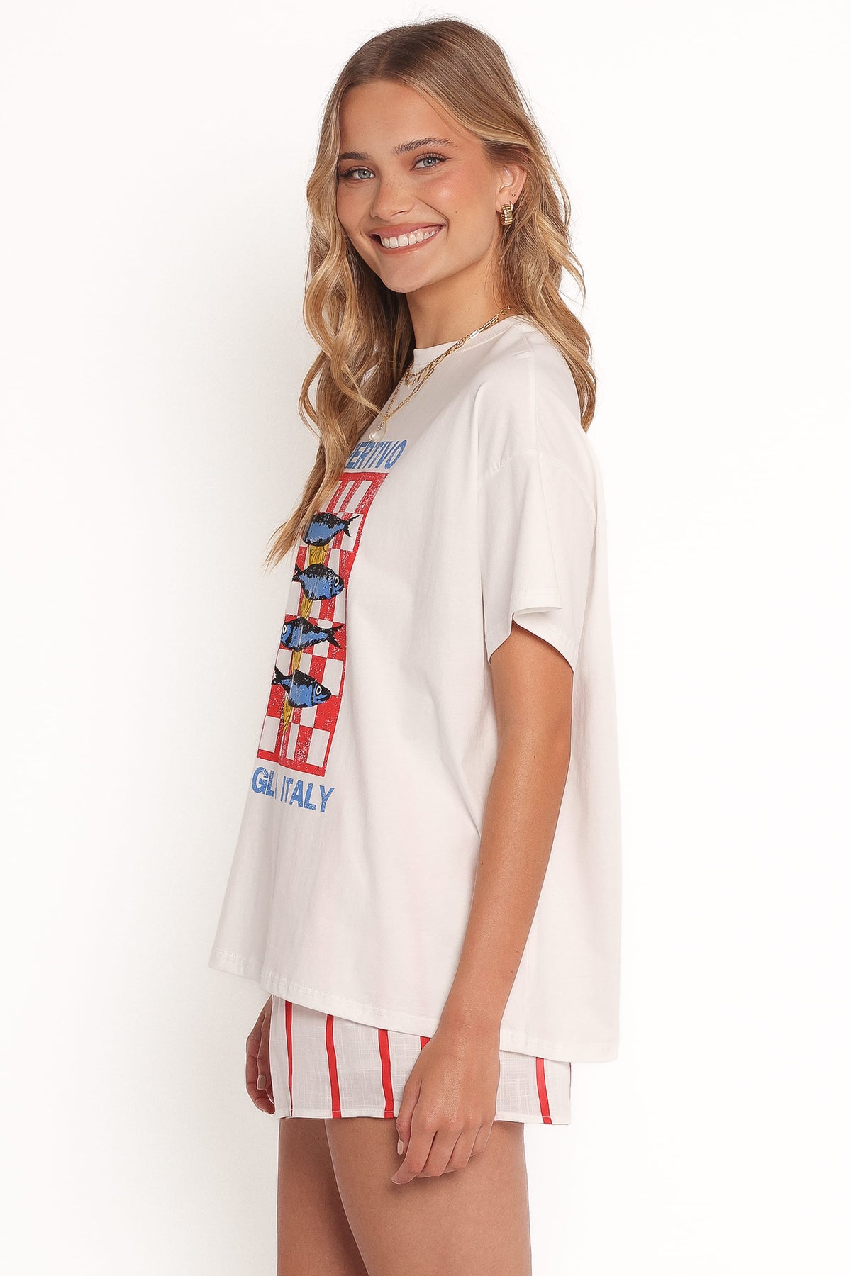 Aperitivo Tee Set - White Red Aperitivo