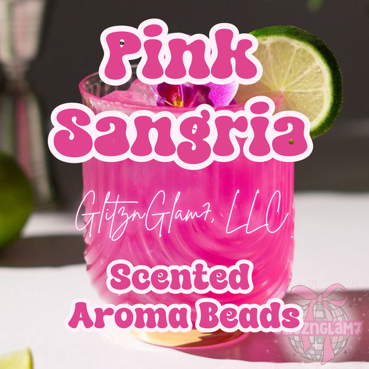 Pink Sangria Premium Scented Aroma Beads