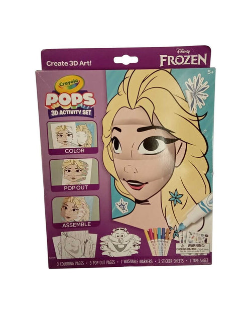 Pops 3D Activity Set: Frozen NWT
