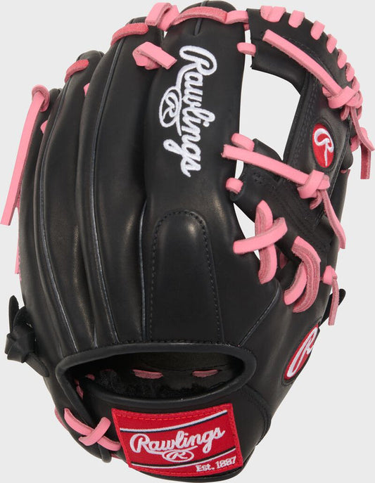 Rawlings 2026 R9 Series 11.25" Baseball Glove Equipment Rawlings/Easton Black/Pink Right Hand Throw