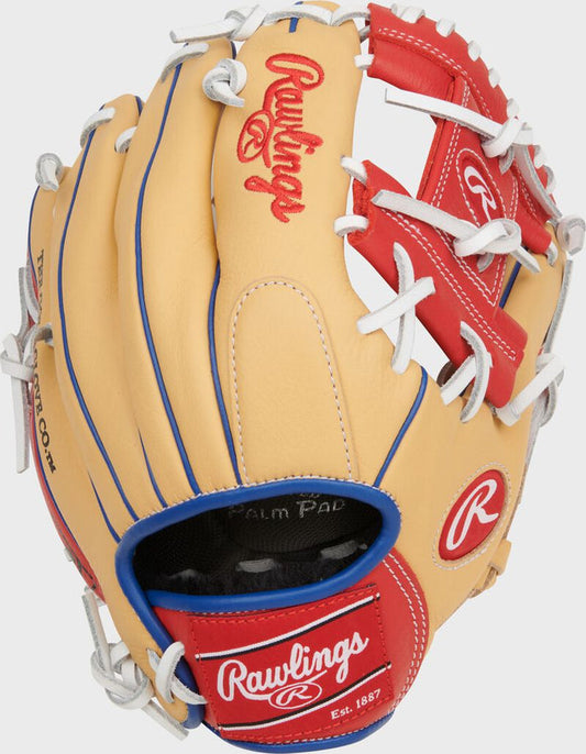 Rawlings 2026 Youth Select Pro Lite Series 11" Corey Seager Equipment Rawlings/Easton Camel/Royal Right Hand Throw