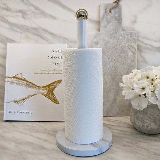 Reid Marble Kitchen Roll Holder Kitchen