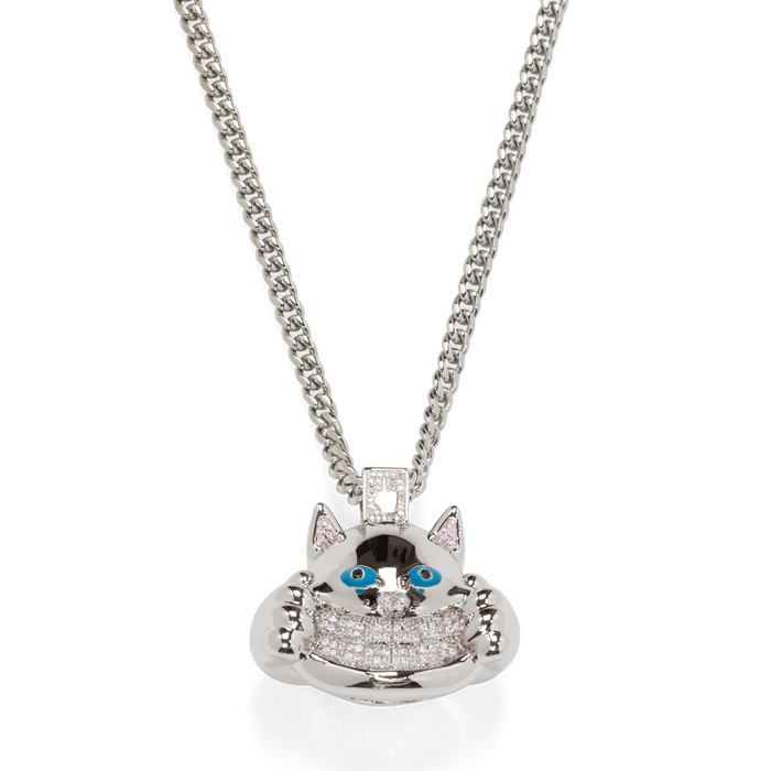 RIPNDIP Ripndip x King Ice Nermal Necklace (Silver)