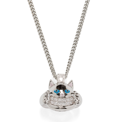 RIPNDIP Ripndip x King Ice Nermal Necklace (Silver)