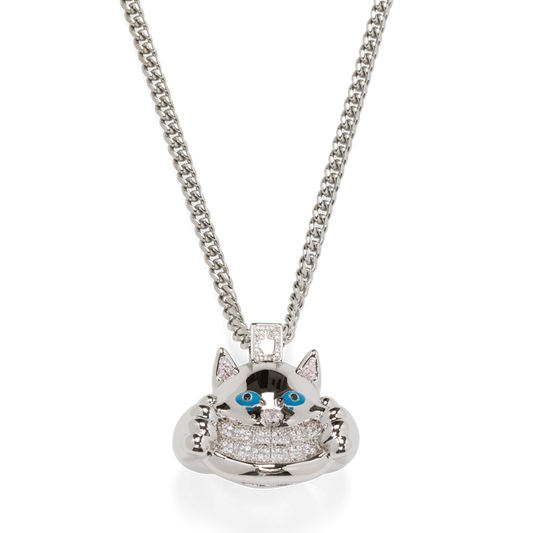 RIPNDIP Ripndip x King Ice Nermal Necklace (Silver)