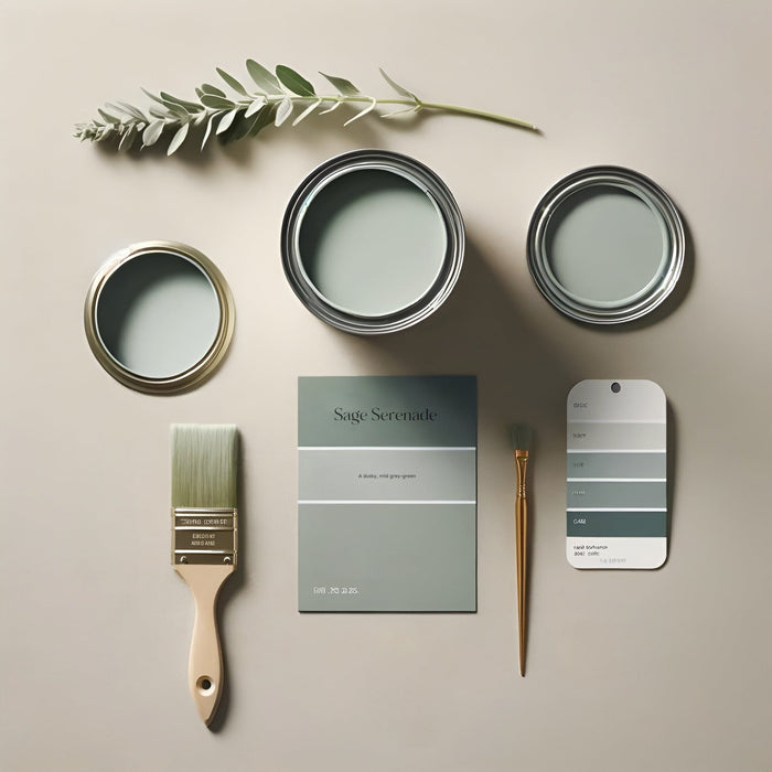 Sage Serenade Soft Green Satin Wood & Trim Paint - 750ml