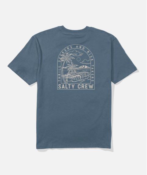 Salty Crew Men's Archway Classic Tee Apparel Salty Crew Slate Small