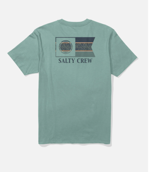 Salty Crew Men's Flagship SS Tee Apparel Salty Crew Mackerel Small
