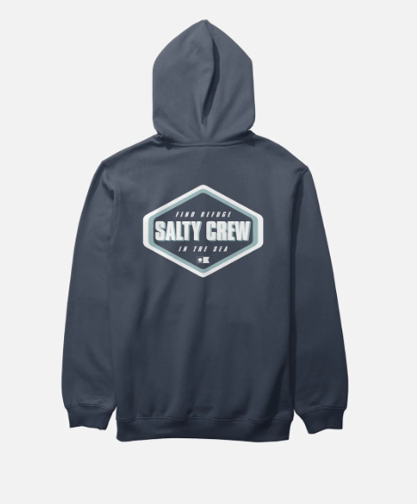 Salty Crew Men's Shapely Fleece Sweatshirt Apparel Salty Crew Navy Small
