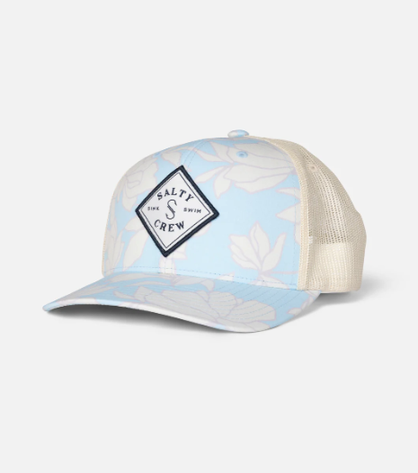 Salty Crew Women's Sealine Retro Trucker Accessories Salty Crew Aquamarine