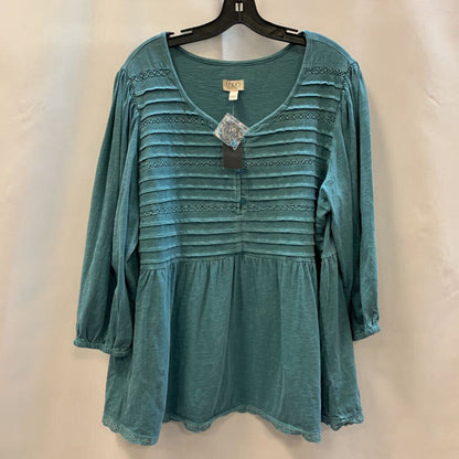 Shirt: Cotton Flowy Baby Doll Long Sleeve
