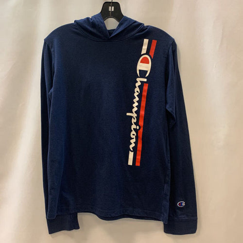 Shirt: Hooded Torso Letters Long Sleeve
