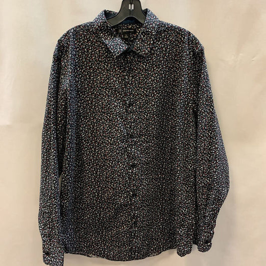 Shirt: Long Sleeve Floral Button Up