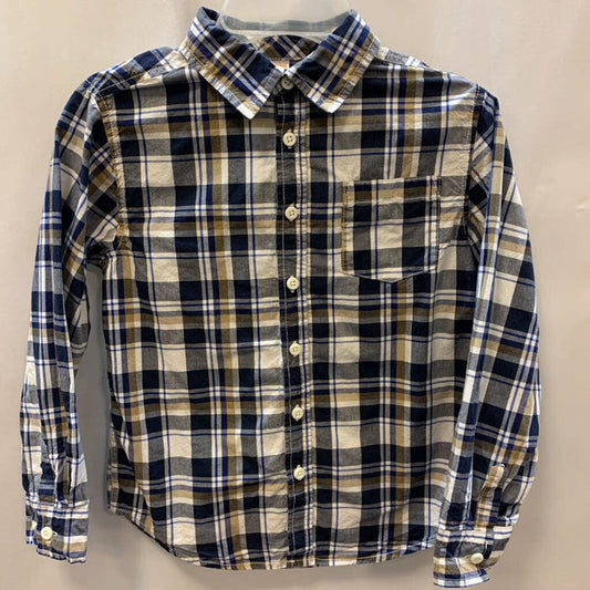 Shirt: Long Sleeve Plaid Button Up