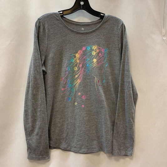 Shirt: Metallic Rainbow Horse Long Sleeve