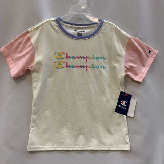 Shirt: Rainbow Letter Baseball Short Sleeve