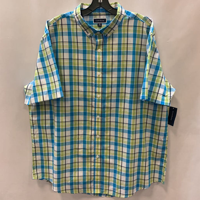 Shirt: Short Sleeve Button Up