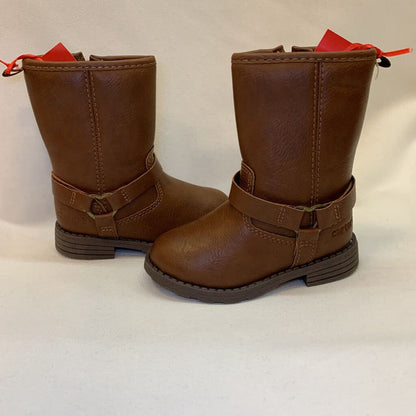 Shoes: Zip Boots with Buckle