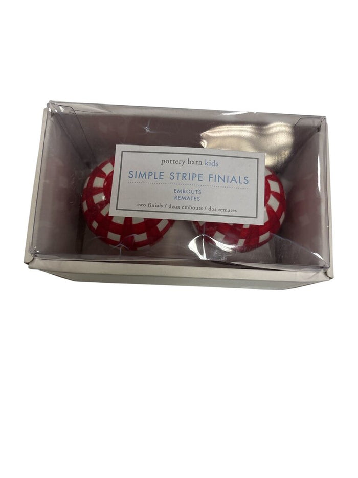 Simple Stripe Finials
