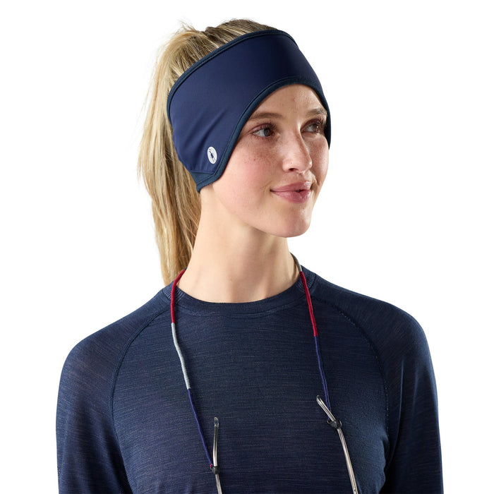 Smartwool Active Fleece Wind Headband 2026 Accessories Smartwool Deep Navy-092