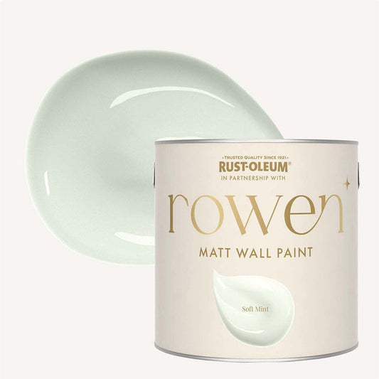 Soft Mint Walls & Ceilings Washable Flat Matt Paint - 2.5L Home Improvement