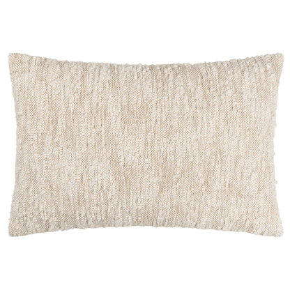 Solace Natural Woven Textured Bolster Cushion - 60x40cm Textiles