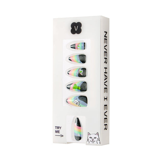 RIPNDIP Space Out Press On Nail Set