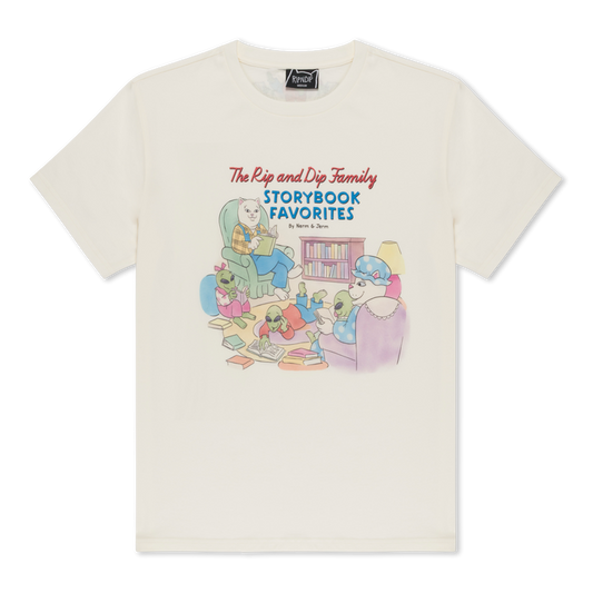 RIPNDIP Storybooks Tee (Bone)