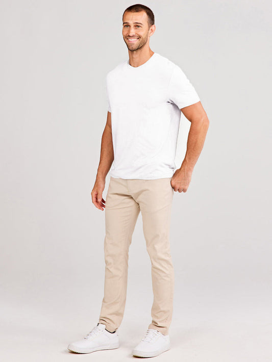Tasc Men's Pimaluxe T-Shirt Apparel Tasc White Small