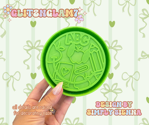 Teacher Smiley Silicone Mold