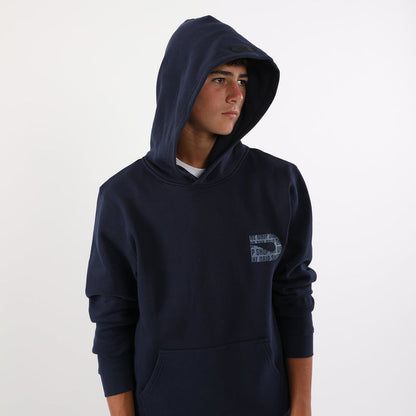 The Drip Shop Drip Icon Hoodie Apparel The Drip Shop Navy Youth Small